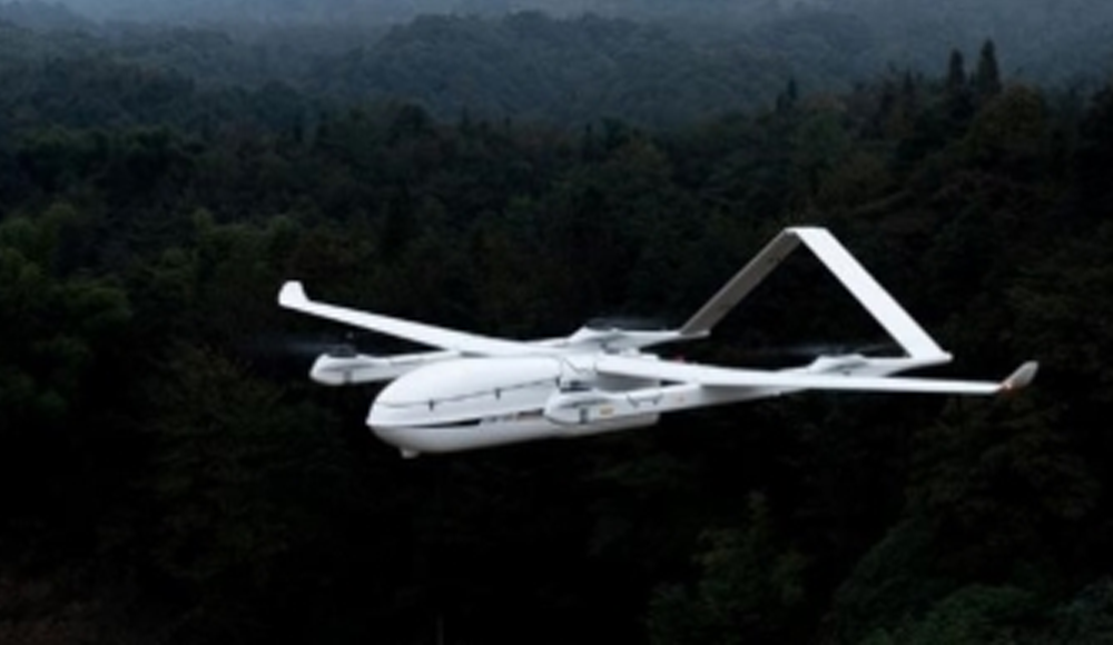 縱橫CW-100大載重?zé)o人機(jī)搭載雙利高光譜飛行演示案例